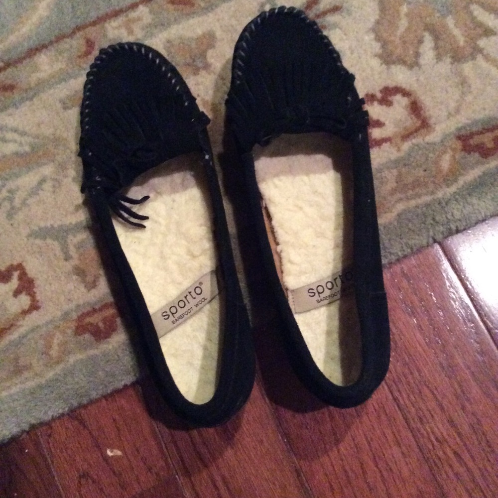 Sporto size 10 waterproof shoes black